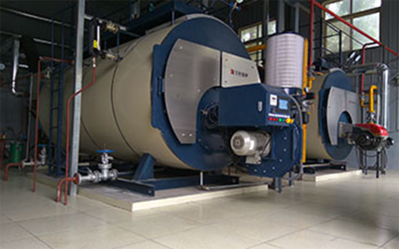 Why is the industrial steam boiler urgently shut down?